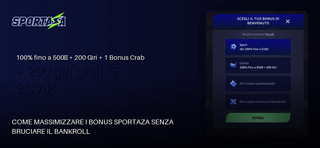 Sportaza promotional banner